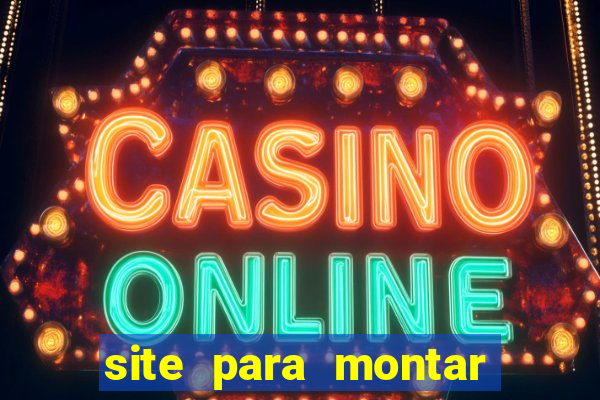 site para montar escalação de time